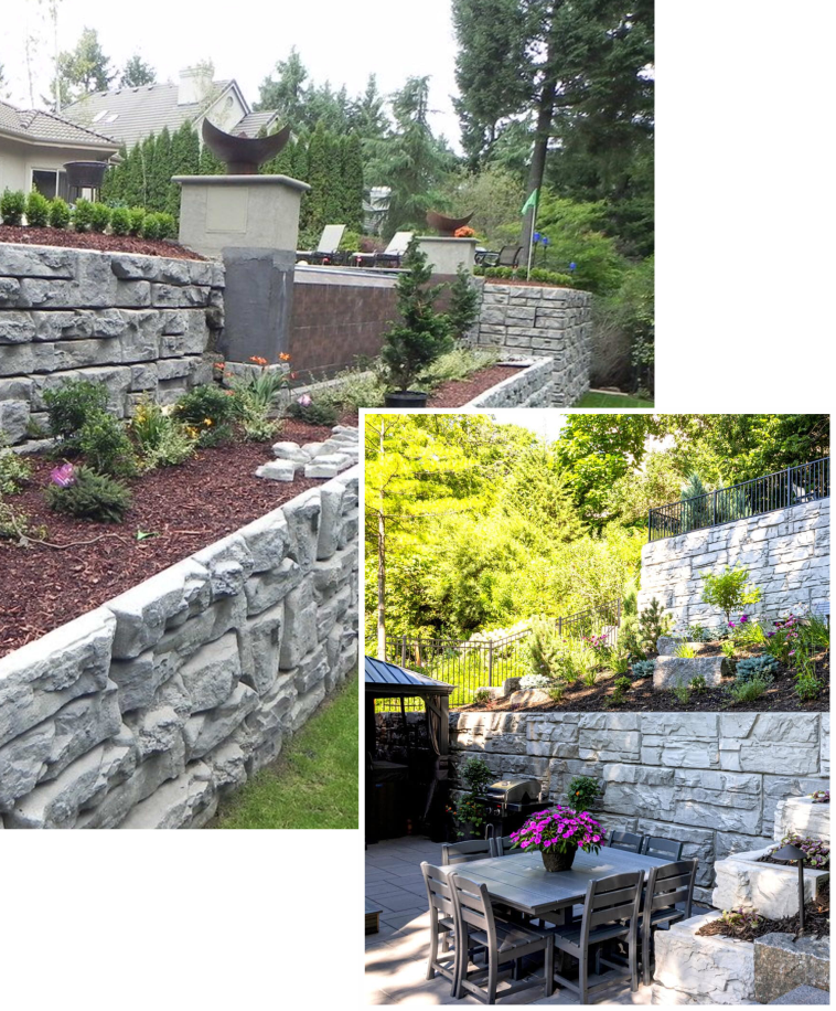 Stone Retaining Walls