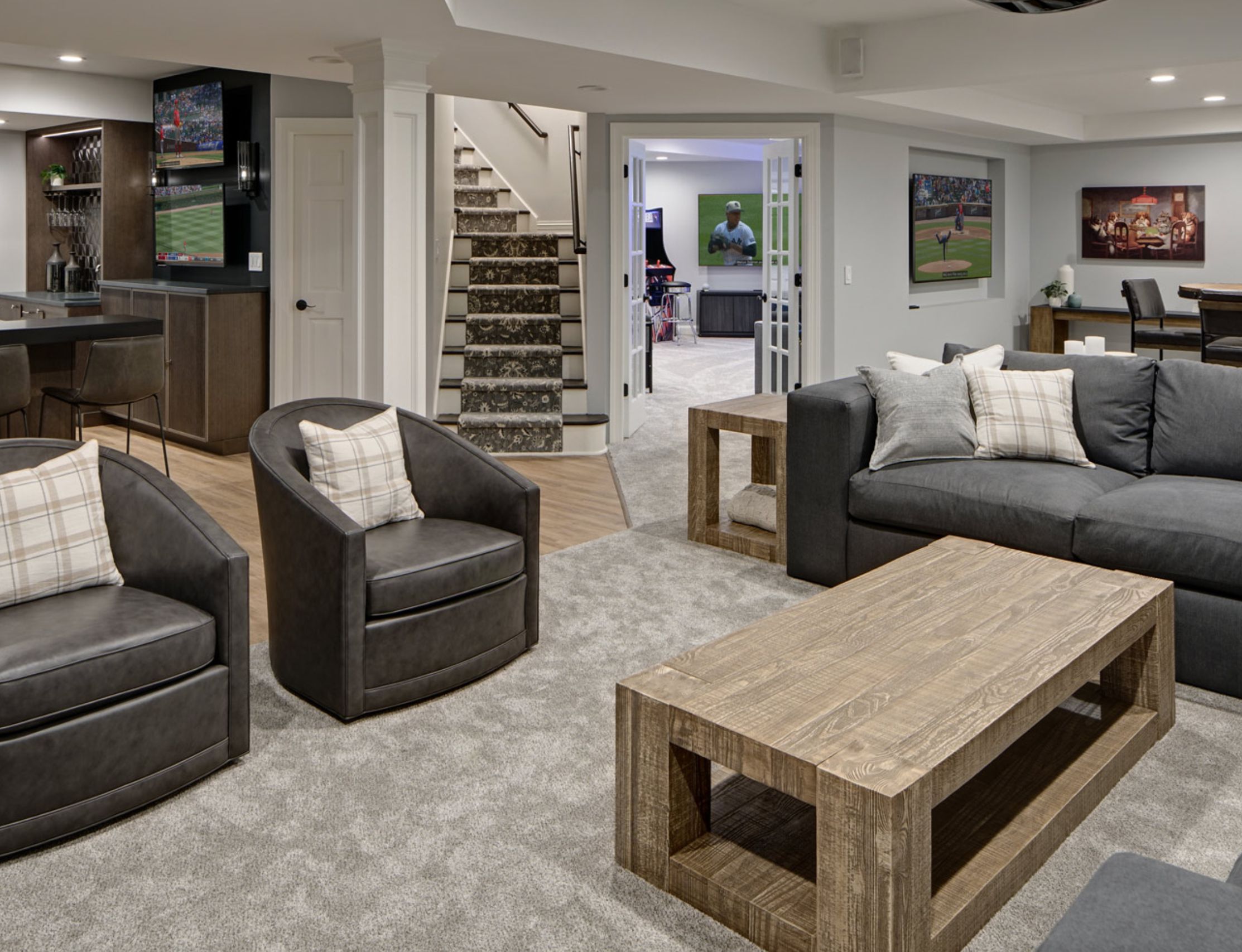 basement remodeling pierce