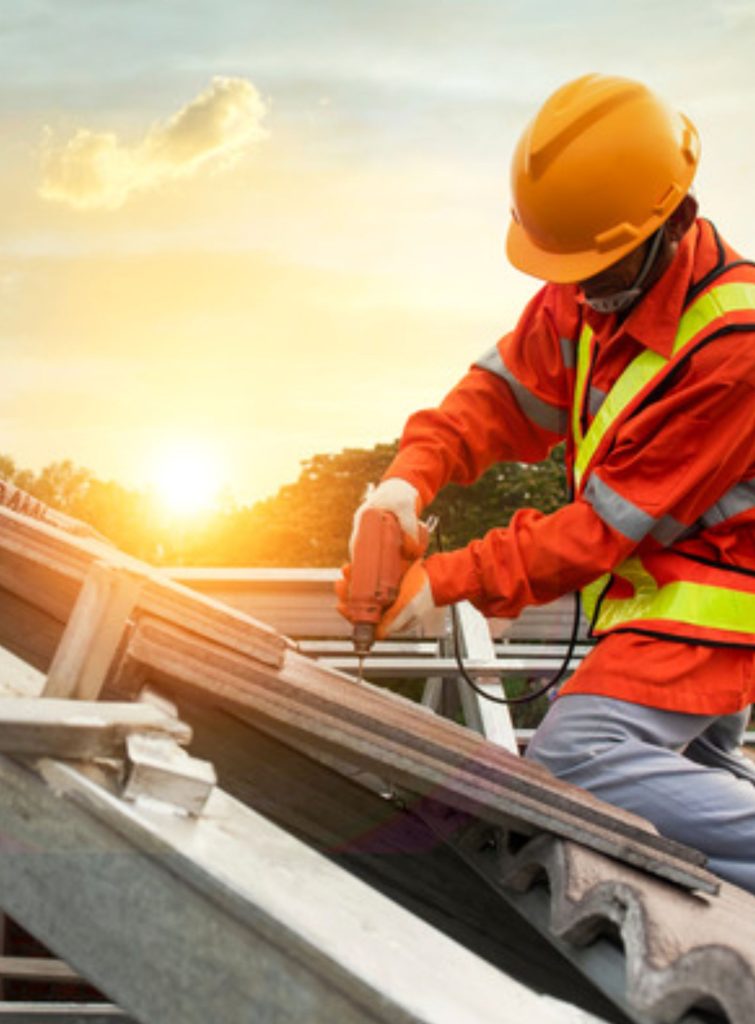 new roof installation
